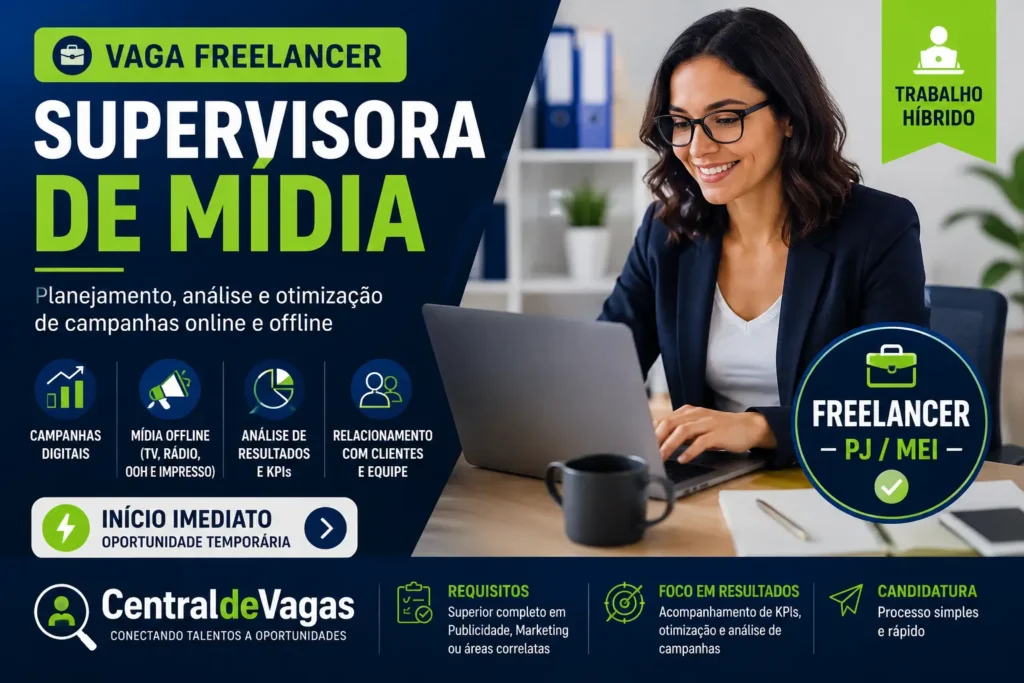 supervisora de midia freelancer