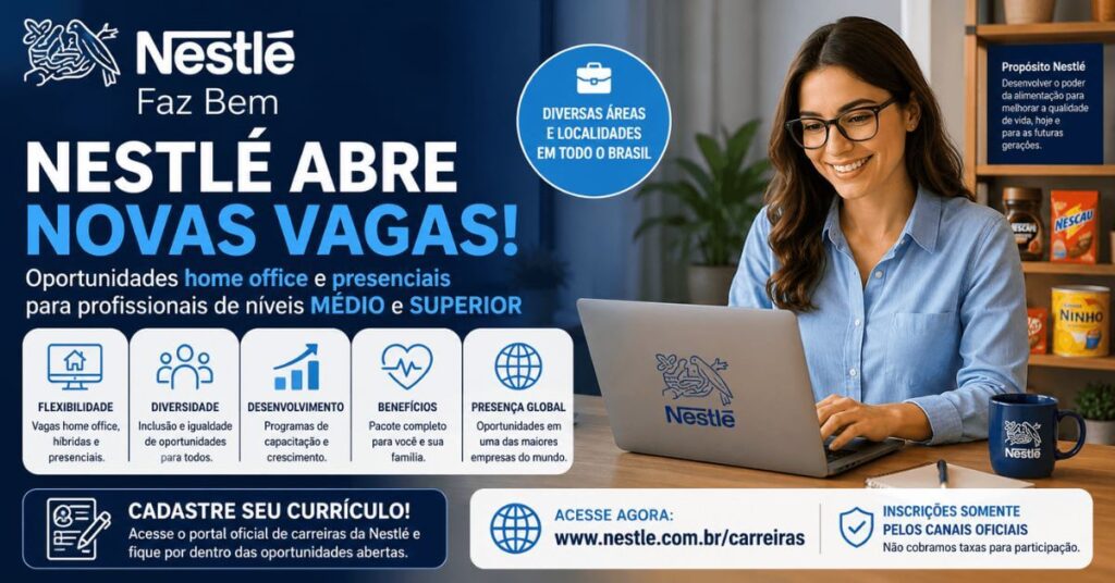 vagas nestlé